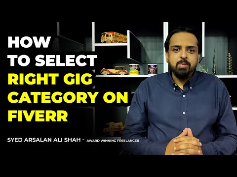 How to select Fiverr Category, Fiverr Gig Category & Fiverr Sub Categories in Fiverr Seller Account