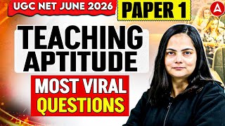 UGC NET Paper 1 Teaching Aptitude | Teaching Aptitude For UGC NET | UGC NET Teaching Aptitude PYQ