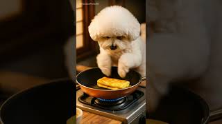 Oh No… He’s Really Touching It!? 🐶🔥#funnydogs #shorts #dogchaos #petdrama