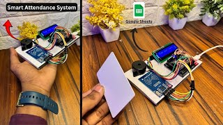 Smart Attendance System Using ESP32 & RFID | Auto Upload to Google Sheets | IoT Project Tutorial