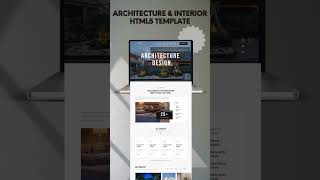 Chomok - Modern Architecture & Interior HTML5 Template #webdevelopment #webdesign #aitechnology #css