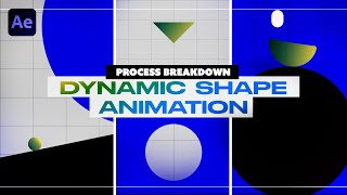 Dynamic Shape Animation Process Breakdown | Motion Circles | After Effects Tutorials | Motion Design