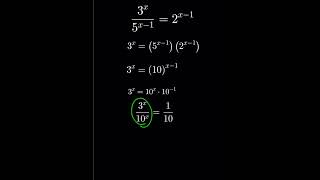Math - Exponential Equations - Tricky - Precalculus