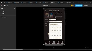 Tutorial on how to Create and Prototype the Date picker component for Calendar dropdown on Figma