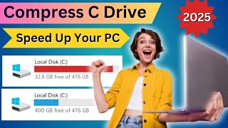 C Drive Clean & Compress: Make Your PC Faster! | কম্পিউটারের গতি বাড়ান সহজেই (Bangla Tutorial)