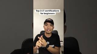 Top 3 I.T certifications for beginners #ccna #comptiasecurity #awscertifications