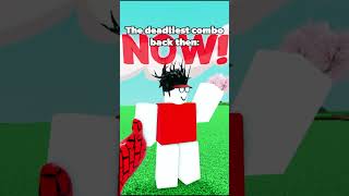 The Deadliest Combo Back Then (Slap Battles) #roblox #slapbattles #shorts #robloxanimation