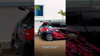 KERALA MODIFIED SWIFT🔥|BLACK LOOK WITH GRAPHICS🖤🔥 #modifiedcarskerala #automobile #travel #mallu