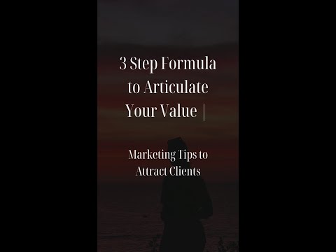 Struggling to articulate the value of what you do