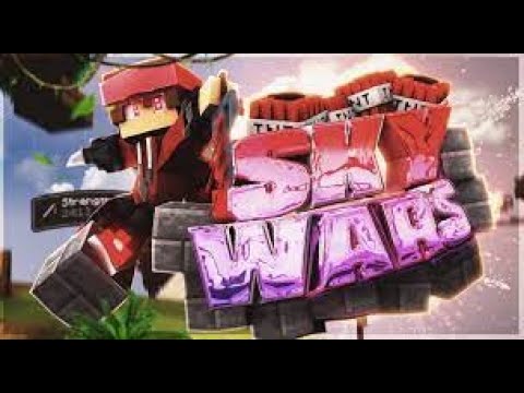 Playing bedwars and skywars (Minecraft  bedwars)