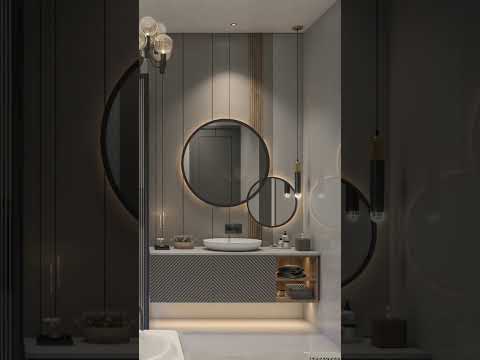 modern bathroom design idea!!