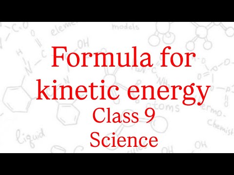 Formula for kinetic energy class 9 science #class #science #study #education #ncert #cbse #learning 