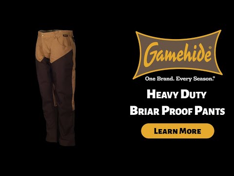 Gamehide Glimpse - Heavy Duty Briar Proof Upland Hunting Pants - 12T