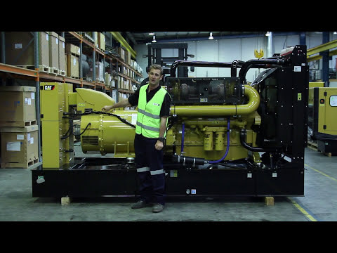 Product Walkaround: C18 Generator Set Package