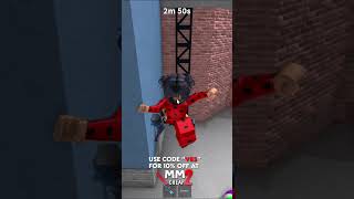 BEATING TEAMERS IN MM2! #shorts
