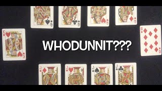 The Murder of the 4 Queens - Card Trick Story With an UNEXPECTED Ending!