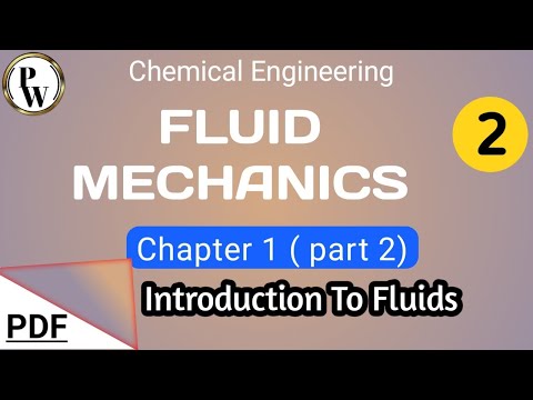 FLUID MECHANICS | Lecture 1 Introduction to Fluids |#Polytechnic 3rd semester |#chemicalengineering