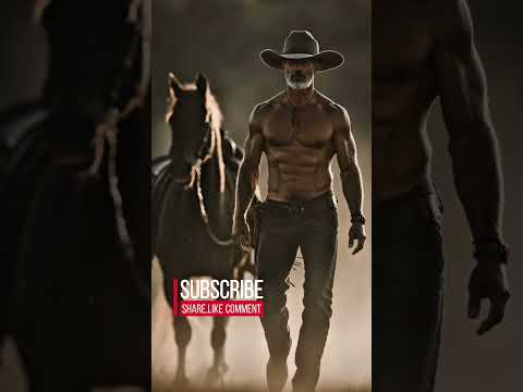 Silverfox Alert #cowboy #cowboys #shirtlessguys #country #western #horses