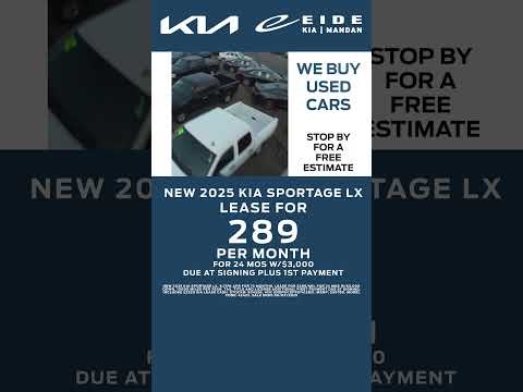 2025 Kia Sportage LX | Eide Kia Mandan | Mandan, ND | Kia North Dakota | Kia Minot | Kia Dickinson