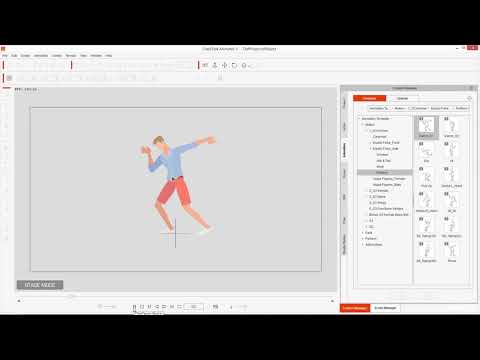 Lightspeed Animation using Motion Clips