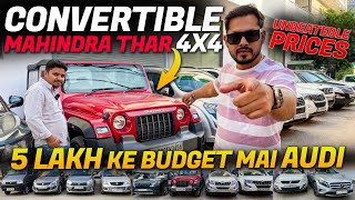 Second Hand MAHINDRA THAR 4X4, Best Stock Of Used Cars in Delhi, CNG-PETROL-DIESEL ALL CARS FOR SALE