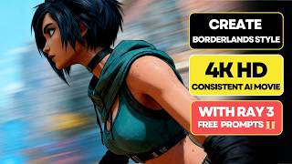 Create a Full Consistent Stylized HD AI Movie with Ray3! (FREE Workflow)