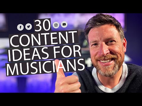 Level Up: 30 Social Media Content Ideas for Artists