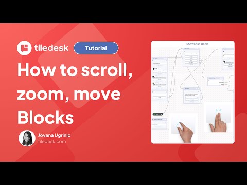 How to scroll, zoom, move Blocks in the Design Studio