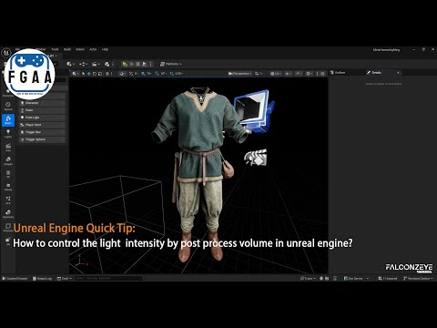 Want to learn how to control light intensity using Post Process Volume in Unreal Engine?