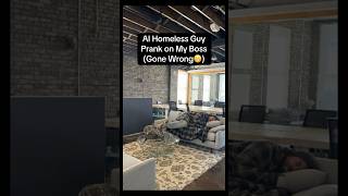 AI Homeless Guy Prank on My Boss (Gone Wrong😬)