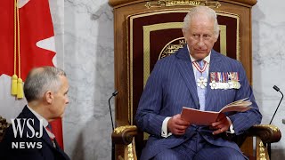 King Charles Defends Canada’s Sovereignty From Trump in Parliament Speech | WSJ News
