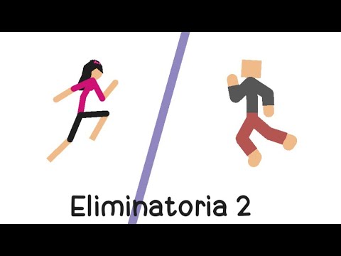 Guerras de Stickmans | Batalla 2 de Eliminatoria | Mujer vs Blockhead | (Leer descripción) |