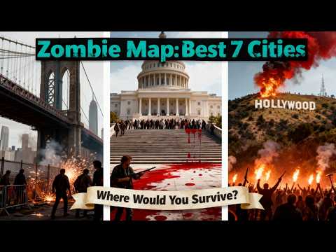 7 Cities That Will OUTLAST the Zombie Apocalypse