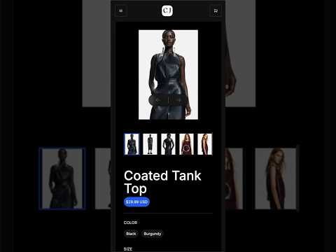 Next.js Ecommerce Store. #nextjs #ecommerce #typescript #technology #headlesscms #digitalmarketing