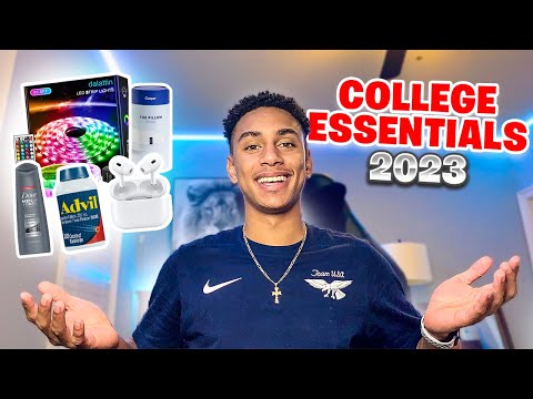 COLLEGE + DORM ROOM ESSENTIALS!!📚