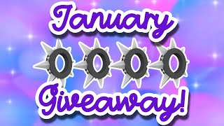 January Giveaway!