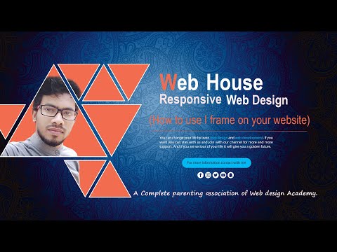 How to use(I frame) you tube video and google map in your Website.
