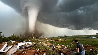 Tornado Destroys Family's Home In Front of Me