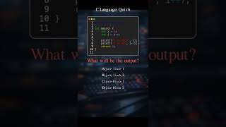 C Language Quiz 🔥 This i++ Trick Confuses Beginners #cprogramming  #codereels  #computerscience