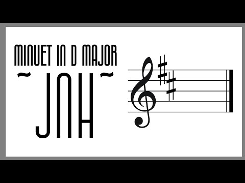Minuet in  D Major BETTER VERSION (BC no. 15 II)