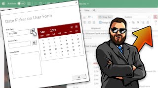 Date picker in user form for Excel 🗓️