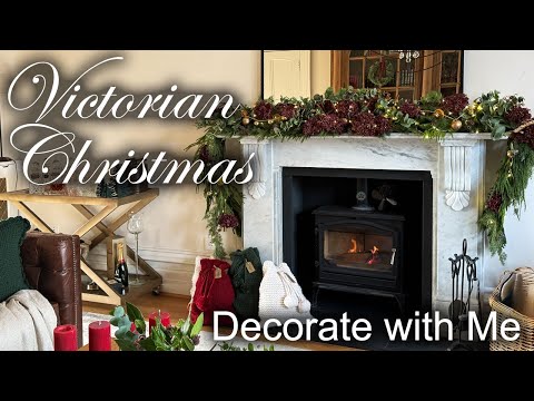 Victorian Christmas | Decorate with me | 2024 | Holidays decorating ideas