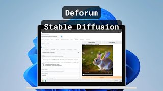 [60s Demo] Deforum Stable Diffusion on Dedicated Windows PC