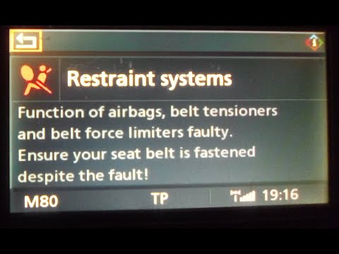 BMW E60/E61 - Fix Airbag Restraint Systems Faulty (Error 9AFF)