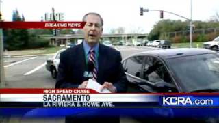 High-Speed Pursuit Ends Near Sac State