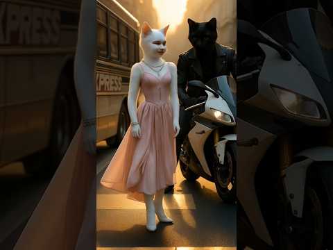 The Attitude Cat Girl. #foryou #catlover #love #attitude #youtubeshorts #cat #wildlifeentertainment