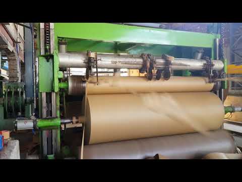 High GSM & high speed 1100 MPM  twin drum winder