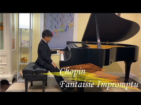 Chopin: Fantaisie-Impromptu, Op. 66, Age 9
