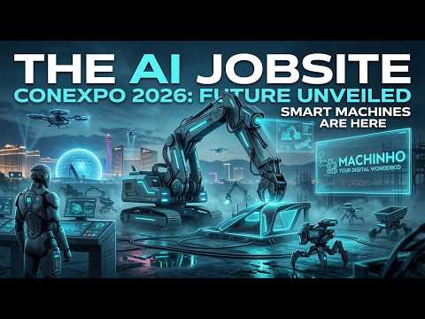 What Was Introduced at CONEXPO 2026 in Las Vegas? Smart Machines and AI Are Entering the Jobsite.