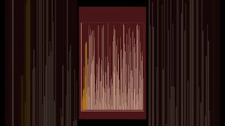 Merge Sort in Sunset Haze 🌅 | The Most Satisfying Code Animation Ever || #shorts #viral